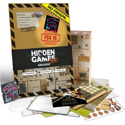 Hidden Games HGFA05KM Jeu de Société Détective - 90 Min - Publicité Hidden Games HGFA05KM Jeu de Société Détective - 90 Min - Publicité