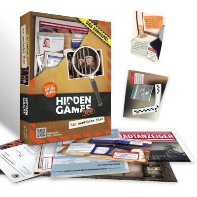 Hidden Games Tatort: En perfekt plan - Escape Room spel Hidden Games Tatort: En perfekt plan - Escape Room spel