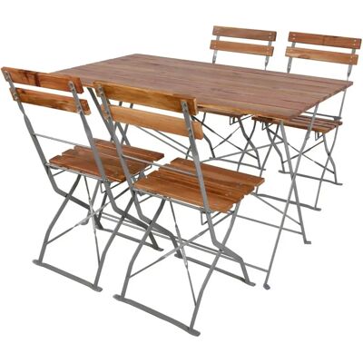 Mojawo - Gartentisch-Balkontisch - 3-tlg - 70x70cm - Garden furniture set Mojawo - Gartentisch-Balkontisch - 3-tlg - 70x70cm - Garden furniture set