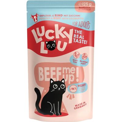 Lucky Lou - Nourriture humide premium pour chats - 125g Lucky Lou - Nourriture humide premium pour chats - 125g