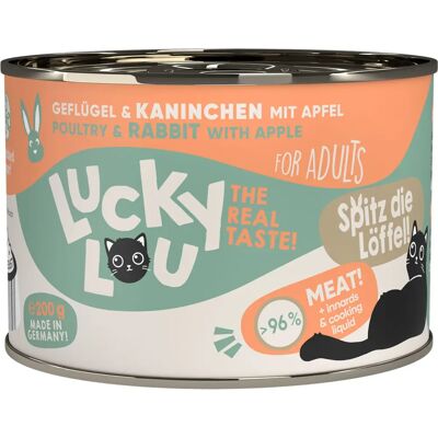Lucky Lou Modèle 014657 - Nourriture humide pour chats adultes Lucky Lou Modèle 014657 - Nourriture humide pour chats adultes