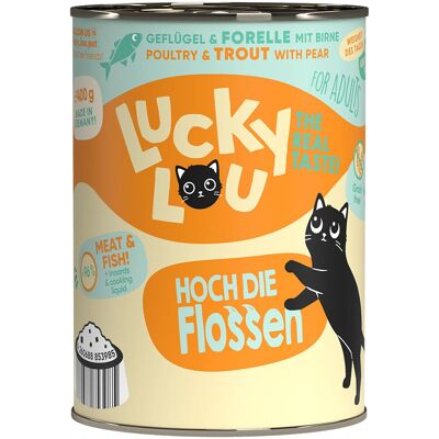 Lucky Lou Adult 24x400 g - Miska dla kotów Lucky Lou Adult 24x400 g - Miska dla kotów