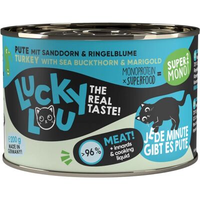 Nourriture pour chats Lucky Lou - 200g de nourriture humide Nourriture pour chats Lucky Lou - 200g de nourriture humide