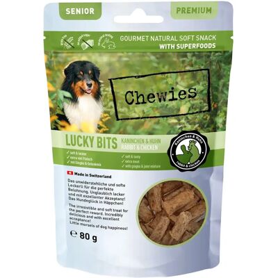 Chewies - LUCKY BITS Senior Kaninchen & Huhn - Dog Treats Chewies - LUCKY BITS Senior Kaninchen & Huhn - Dog Treats