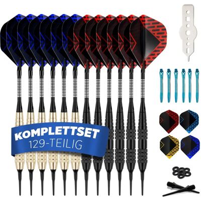 Conjunto de Dardos Moles DartPro Rosa - Soft Darts para Tavole Eletrônicas Conjunto de Dardos Moles DartPro Rosa - Soft Darts para Tavole Eletrônicas