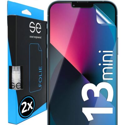 Protetor de Tela Smart Engineered SE0-F0101-0193-21-M para iPhone 13 Mini - Transparente Protetor de Tela Smart Engineered SE0-F0101-0193-21-M para iPhone 13 Mini - Transparente