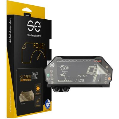 Smart Engineered SE-DCP-2-0102-0030-1-M - Transparent protecteur d'écran moto (lot de 2) - Publicité Smart Engineered SE-DCP-2-0102-0030-1-M - Transparent protecteur d'écran moto (lot de 2) - Publicité