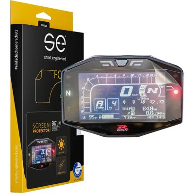 Smart Engineered SE-DCP-2-0102-0094-1-M Suzuki Motorrad Bildschirmschutz Smart Engineered SE-DCP-2-0102-0094-1-M Suzuki Motorrad Bildschirmschutz