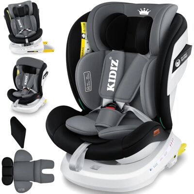 KIDIZ Kindersitz - 360° Drehung, Isofix, Bis 36kg KIDIZ Kindersitz - 360° Drehung, Isofix, Bis 36kg