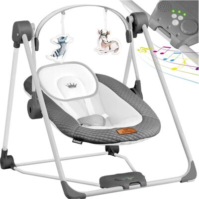 KIDIZ Baby Bouncer - Tragbar mit 5 Naturgeräuschen - Sicherheit & Komfort KIDIZ Baby Bouncer - Tragbar mit 5 Naturgeräuschen - Sicherheit & Komfort