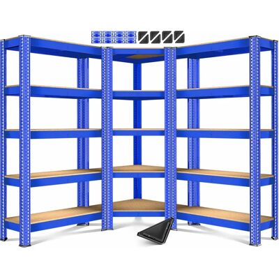 MASKO Modulares Regalsystem - 3 Stück - 2625 kg Tragkraft MASKO Modulares Regalsystem - 3 Stück - 2625 kg Tragkraft