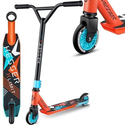 KESSER X-Limit Scooter - 360° Lenkung, ABEC 9 Kugellager - Langlebige PU-Räder - Stunt Scooter KESSER X-Limit Scooter - 360° Lenkung, ABEC 9 Kugellager - Langlebige PU-Räder - Stunt Scooter