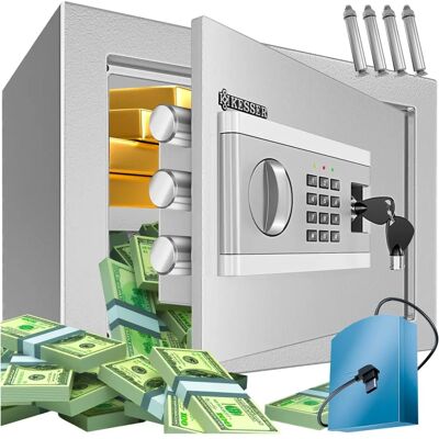 Kesser Modell - Elektronischer Safe mit Batteriefach - Boden- & Möbelschrank Kesser Modell - Elektronischer Safe mit Batteriefach - Boden- & Möbelschrank
