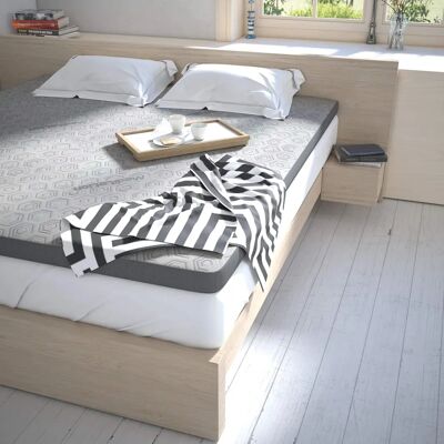 JEKATEX MULTIFLEX 3-Zonen Komfort Topper - Weiß, 160x200 cm JEKATEX MULTIFLEX 3-Zonen Komfort Topper - Weiß, 160x200 cm