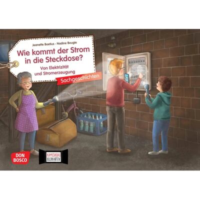 Don Bosco Medien - Wie kommt der Strom in die Steckdose? Elektrizität & Stromerzeugung - Kamishibai Bildkartenset Don Bosco Medien - Wie kommt der Strom in die Steckdose? Elektrizität & Stromerzeugung - Kamishibai Bildkartenset