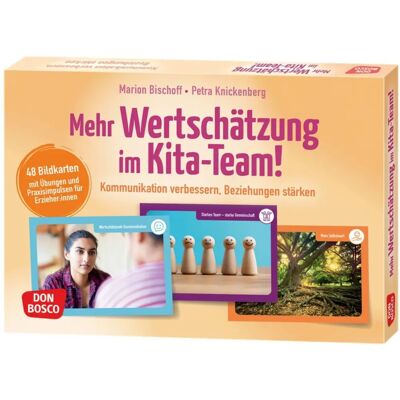 Don Bosco Medien - Mehr Wertschätzung im Kita-Team! - Bildungskarten Don Bosco Medien - Mehr Wertschätzung im Kita-Team! - Bildungskarten