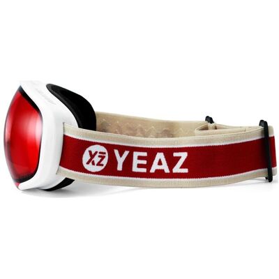 Yeaz Black Run - Skibrille - Rot - Einheitsgröße Yeaz Black Run - Skibrille - Rot - Einheitsgröße