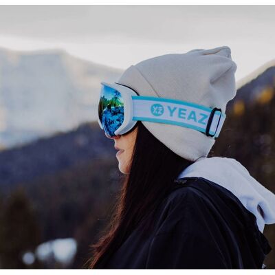 Yeaz Black Run Skibrille - UV-Schutz - Weitwinkel - Skibrille Yeaz Black Run Skibrille - UV-Schutz - Weitwinkel - Skibrille