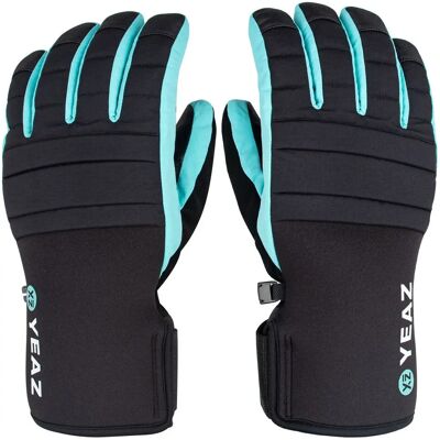 Gants de Ski Yeaz RIDIN Bleus - Imperméables, Coupe-vent, Respirants - Publicité Gants de Ski Yeaz RIDIN Bleus - Imperméables, Coupe-vent, Respirants - Publicité