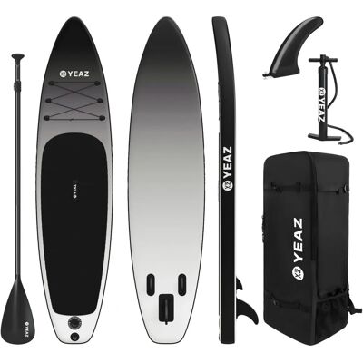 Yeaz Black Sands Beach SUP Set - Aufblasbares Paddleboard für alle Niveaus Yeaz Black Sands Beach SUP Set - Aufblasbares Paddleboard für alle Niveaus