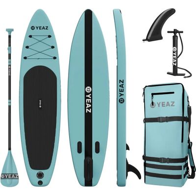 Ensemble de Paddle Yeaz Exotrace Lagoon Blue - SUP - Publicité Ensemble de Paddle Yeaz Exotrace Lagoon Blue - SUP - Publicité