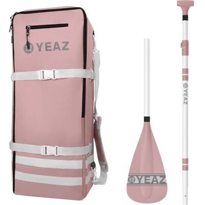 Yeaz - Lido - Rucksack & Paddelset - Pink - Aufblasbares SUP Yeaz - Lido - Rucksack & Paddelset - Pink - Aufblasbares SUP