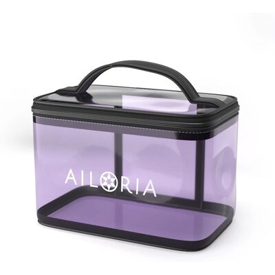 Trousse de Maquillage Ailoria Violette - Vanity - Publicité Trousse de Maquillage Ailoria Violette - Vanity - Publicité