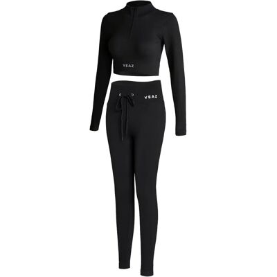 Yeaz Damen Leggings Runway - Hohe Taille Schwarz Yeaz Damen Leggings Runway - Hohe Taille Schwarz
