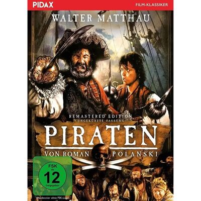 Roman Polanski - Pirates - Édition remasterisée - DVD - Publicité Roman Polanski - Pirates - Édition remasterisée - DVD - Publicité