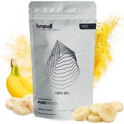 Brandl Nutrition - Pure Protein Vegan Banane Pulver - Banane - Pulver Brandl Nutrition - Pure Protein Vegan Banane Pulver - Banane - Pulver