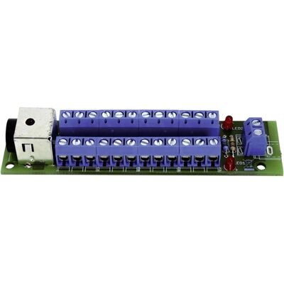 TAMS Elektronik 72-00326-01-C Strömfördelarplatta - Säker och lätt att använda TAMS Elektronik 72-00326-01-C Strömfördelarplatta - Säker och lätt att använda