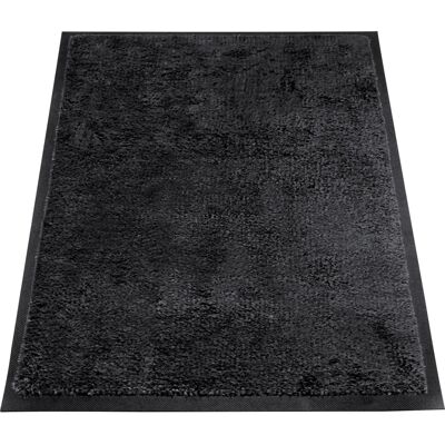 Tapis d'entrée Miltex Eazycare Style noir - Usage intérieur - Publicité Tapis d'entrée Miltex Eazycare Style noir - Usage intérieur - Publicité