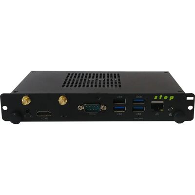 step Intel i3-8100T 8GB SSD Windows 10 Pro Mini-PC Schwarz step Intel i3-8100T 8GB SSD Windows 10 Pro Mini-PC Schwarz