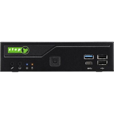 Step PC Micro DS6012 - Intel i3-12100 - 8GB RAM - 256GB SSD - Windows 11 Pro - Mini PC - Schwarz Step PC Micro DS6012 - Intel i3-12100 - 8GB RAM - 256GB SSD - Windows 11 Pro - Mini PC - Schwarz