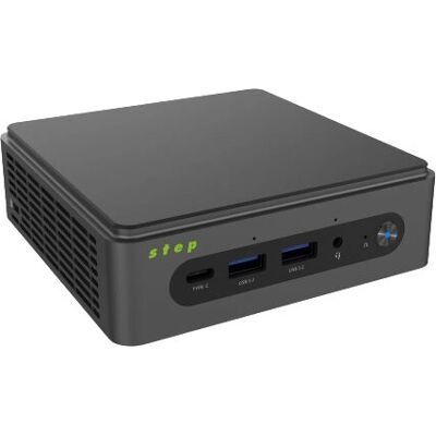 Step Micro i5-1235U 8GB 512GB SSD Windows 11 Pro Mini PC - Schwarz Step Micro i5-1235U 8GB 512GB SSD Windows 11 Pro Mini PC - Schwarz
