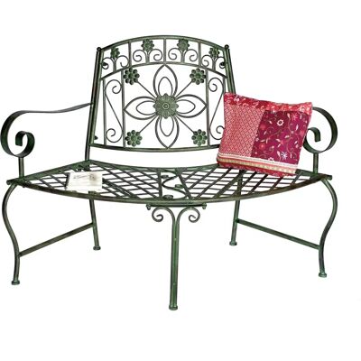 DANDIBO - 96009 - Vert - 130 cm - Banc de jardin - Publicité DANDIBO - 96009 - Vert - 130 cm - Banc de jardin - Publicité