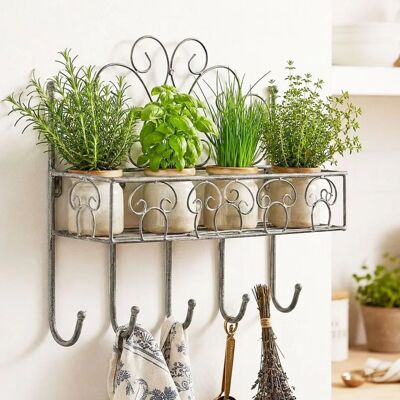 DANDIBO - 96010 - Grau - 41x41x15 cm - Wandregal DANDIBO - 96010 - Grau - 41x41x15 cm - Wandregal