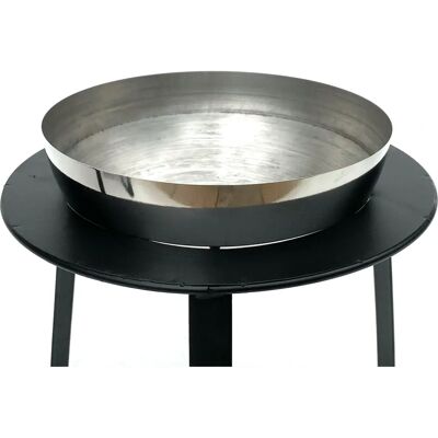 DANDIBO - 96091 - Schwarz - Silbervase - Pflanzeständer DANDIBO - 96091 - Schwarz - Silbervase - Pflanzeständer