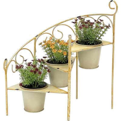 DANDIBO - Scala - Gelb - 3 Ebenen - flower stand DANDIBO - Scala - Gelb - 3 Ebenen - flower stand