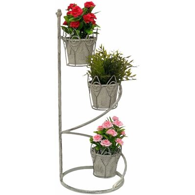 DANDIBO - 96131 - Grey-White Antique - 75 cm - Plantenständer DANDIBO - 96131 - Grey-White Antique - 75 cm - Plantenständer