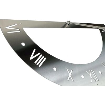 DANDIBO - Meridiana in acciaio inox - 70 cm - Wall clock DANDIBO - Meridiana in acciaio inox - 70 cm - Wall clock