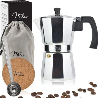 Milu Espresso Maker - ALUMINIUM Milu Espresso Maker - ALUMINIUM