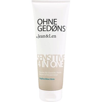 Jean & Len - 2800100319 - Sensitive - 4in1 - Gel douche - Publicité Jean & Len - 2800100319 - Sensitive - 4in1 - Gel douche - Publicité