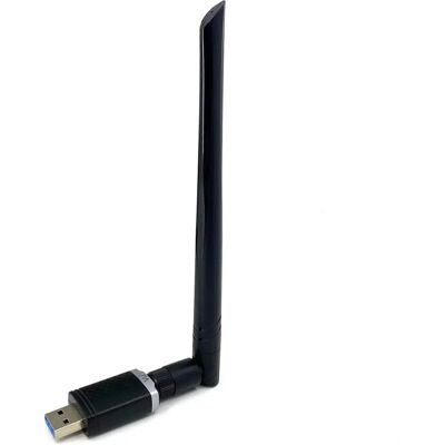VU+ Dual Band Wireless USB-Adapter - 1300 Mbps WiFi, Schwarz VU+ Dual Band Wireless USB-Adapter - 1300 Mbps WiFi, Schwarz