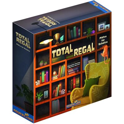 Feuerland Total Regal - Plätze für Schätze - Gesellschaftsspiel Feuerland Total Regal - Plätze für Schätze - Gesellschaftsspiel