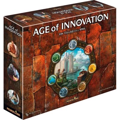 Feuerland Age of Innovation - Strategiespel voor 1-5 spelers Feuerland Age of Innovation - Strategiespel voor 1-5 spelers