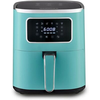 Fritteuse à air verte Heinrich's HFR 8216 - Air Fryer - Publicité Fritteuse à air verte Heinrich's HFR 8216 - Air Fryer - Publicité