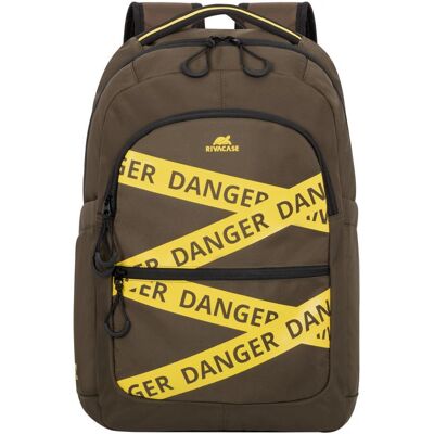 Rivacase Erebus - 15,6" kannettavan reppu - Khaki & Keltainen Rivacase Erebus - 15,6" kannettavan reppu - Khaki & Keltainen
