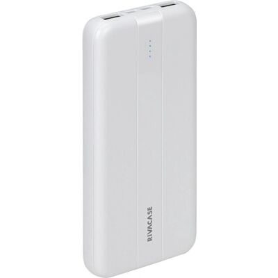 Rivacase VA2041 Powerbank - 10000mAh, Wit, Snelladen Rivacase VA2041 Powerbank - 10000mAh, Wit, Snelladen