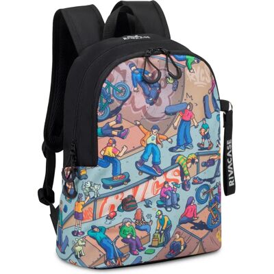Rivacase Rivacase 5420 Rucksack - 12" Polyester Schulrucksack Rivacase Rivacase 5420 Rucksack - 12" Polyester Schulrucksack